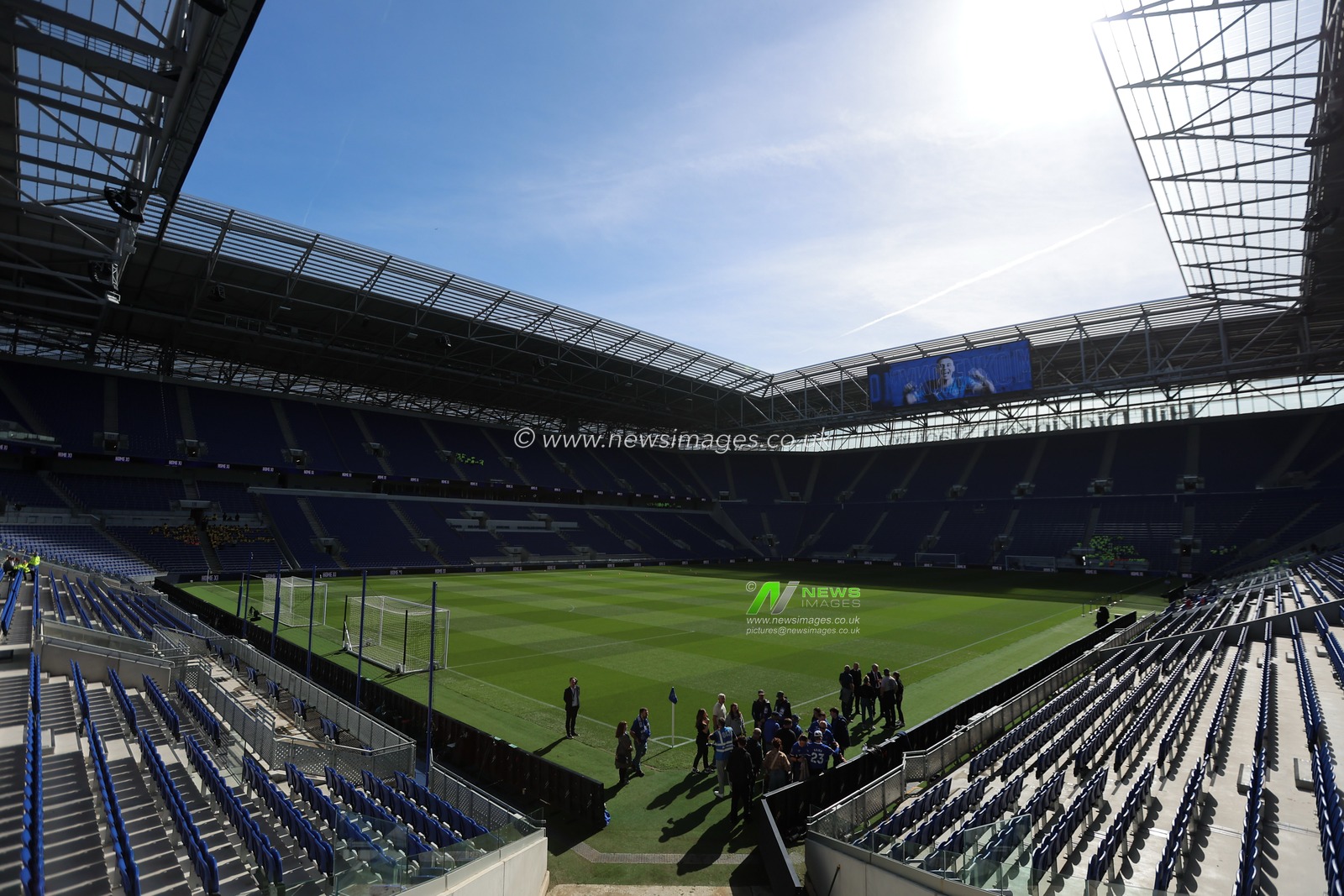General view of Hill Dickinson stadium prior to the Premier League match Everton vs Ipswich Town at Hill Dickinson Stadium, Liverpool, United Kingdom on 19 September 2026

(Photo by Jorge Horsted/News Images)
