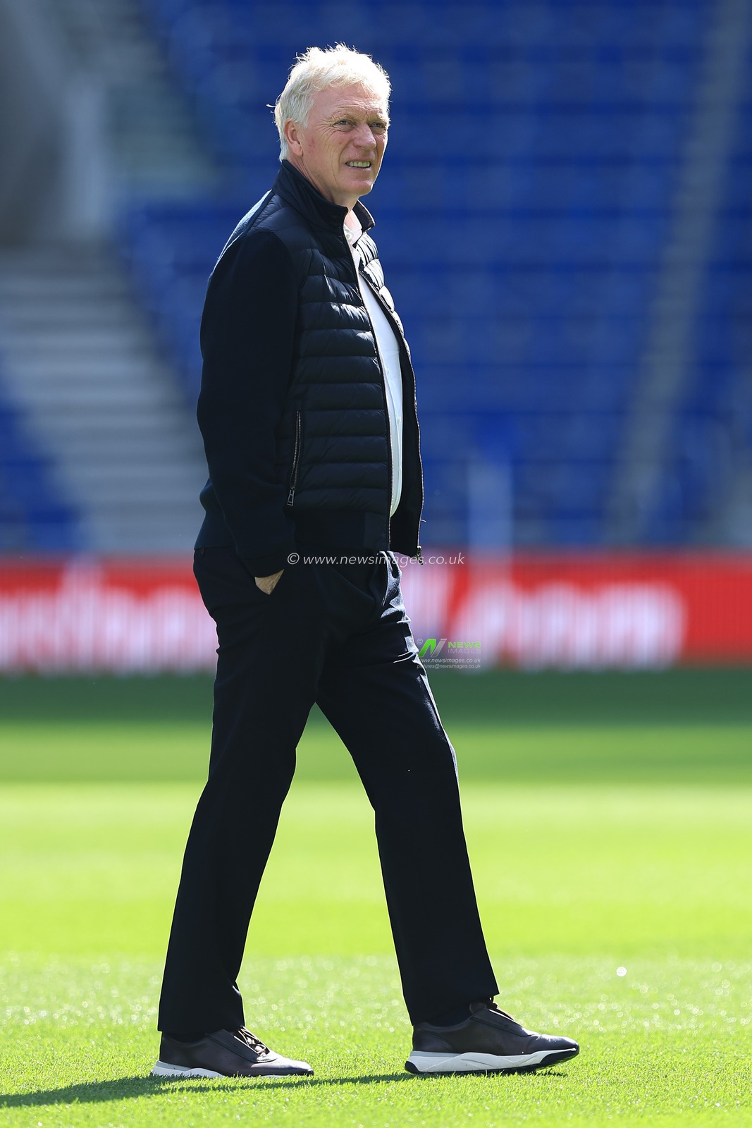 David Moyes manager of Everton arrives at ground prior to the Premier League match Everton vs Ipswich Town at Hill Dickinson Stadium, Liverpool, United Kingdom on 19 September 2026

(Photo by Jorge Horsted/News Images)