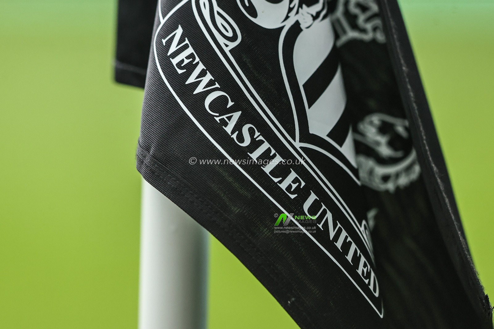 A general view of the Newcastle United corner flag during the Premier League match Newcastle Untied vs Hull City at St. James's Park, Newcastle, United Kingdom on 19 September 2026

(Photo by Alfie Cosgrove/News Images)