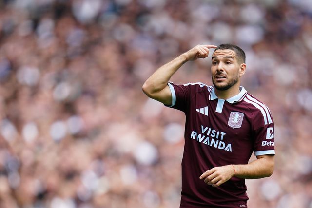 Emi Buendia of Aston Villa during the Premier League match Tottenham Hotspur vs Aston Villa at Tottenham Hotspur Stadium, London, United Kingdom on 19 September 2026

(Photo by Harvey Murphy/News Images)