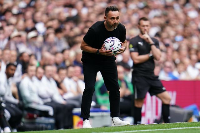 Roberto De Zerbi manager of Tottenham Hotspur during the Premier League match Tottenham Hotspur vs Aston Villa at Tottenham Hotspur Stadium, London, United Kingdom on 19 September 2026

(Photo by Harvey Murphy/News Images)
