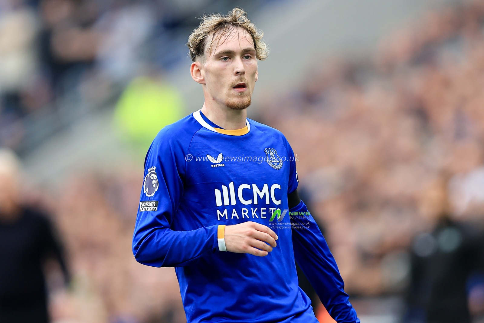 James Garner of Everton during the Premier League match Everton vs Ipswich Town at Hill Dickinson Stadium, Liverpool, United Kingdom on 19 September 2026

(Photo by Jorge Horsted/News Images)