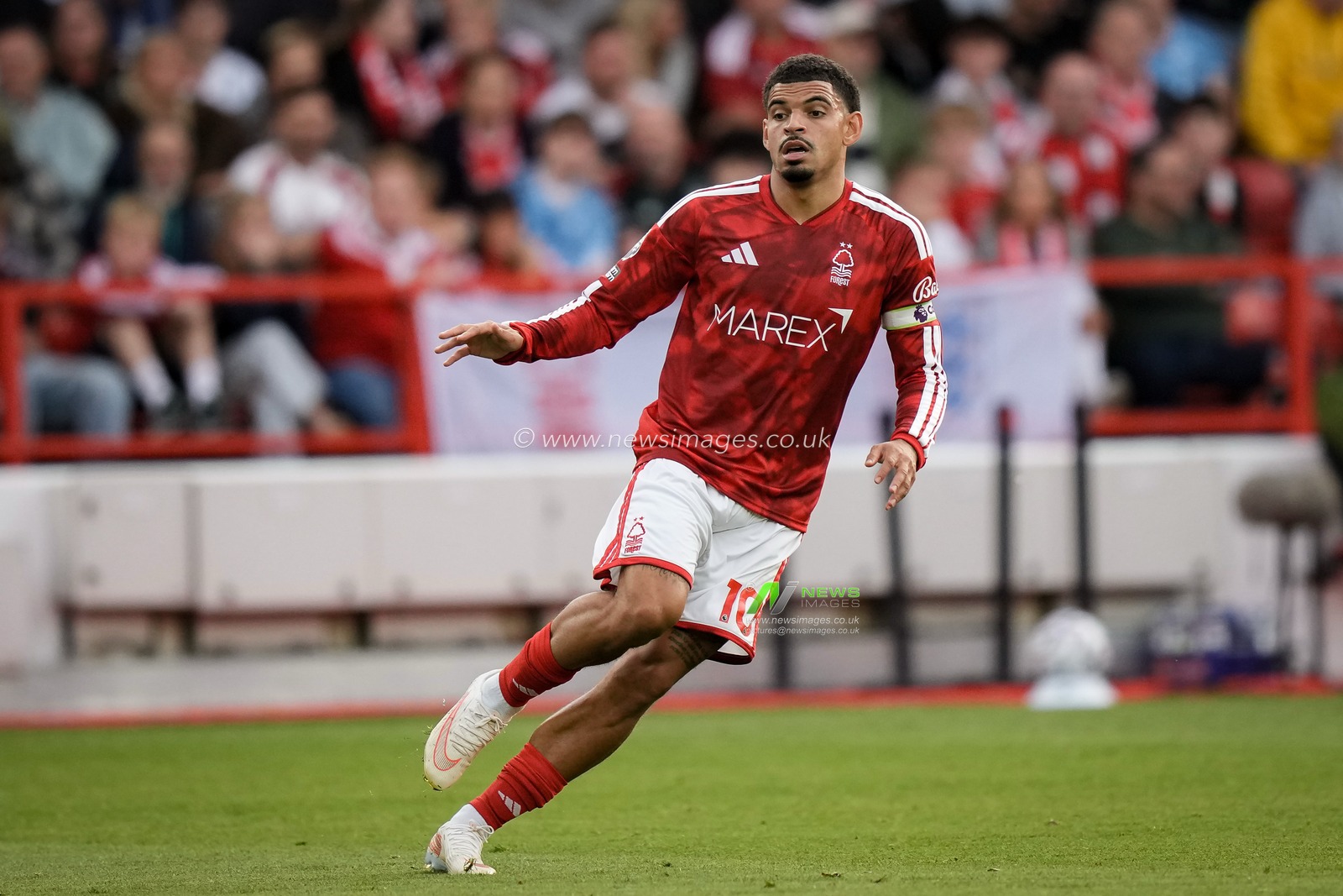 Morgan Gibbs-White of Nottingham Forest in action during the Premier League match Nottingham Forest vs Coventry City at City Ground, Nottingham, United Kingdom on 19 September 2026

(Photo by Maynard Manyowa/News Images)
