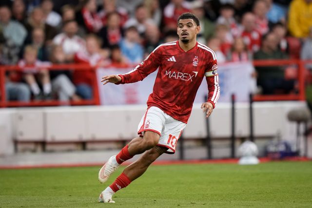 Morgan Gibbs-White of Nottingham Forest in action during the Premier League match Nottingham Forest vs Coventry City at City Ground, Nottingham, United Kingdom on 19 September 2026

(Photo by Maynard Manyowa/News Images)