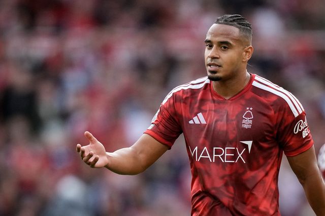 Murillo of Nottingham Forest in action during the Premier League match Nottingham Forest vs Coventry City at City Ground, Nottingham, United Kingdom on 19 September 2026

(Photo by Maynard Manyowa/News Images)