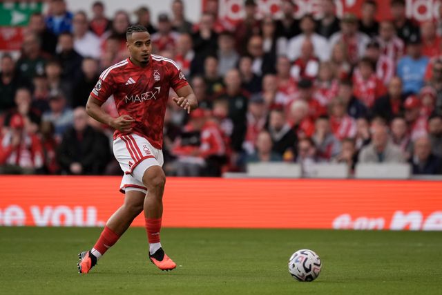 Murillo of Nottingham Forest passes the ball  during the Premier League match Nottingham Forest vs Coventry City at City Ground, Nottingham, United Kingdom on 19 September 2026

(Photo by Maynard Manyowa/News Images)