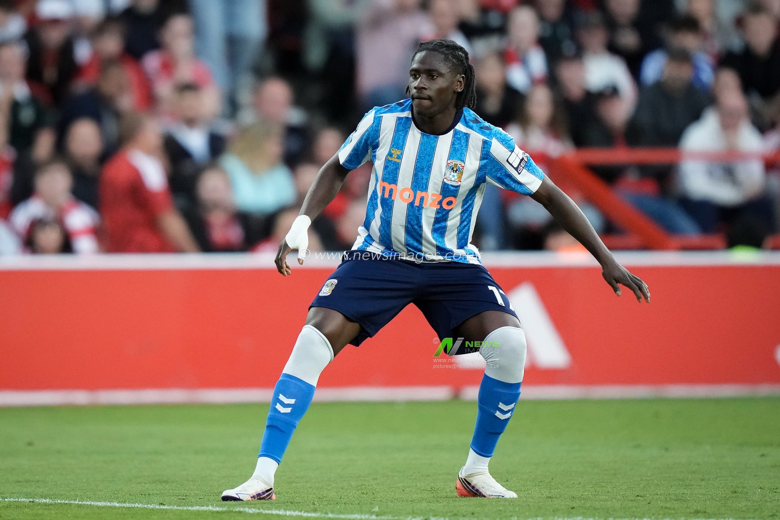 Loum Tchaouna during the Premier League match Nottingham Forest vs Coventry City at City Ground, Nottingham, United Kingdom on 19 September 2026

(Photo by Maynard Manyowa/News Images)