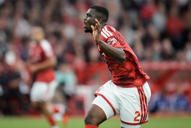 Ousmane Diomande of Nottingham Forest in action during the Premier League match Nottingham Forest vs Coventry City at City Ground, Nottingham, United Kingdom on 19 September 2026

(Photo by Maynard Manyowa/News Images)