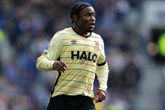 Abdul Fatawu of Ipswich Town during the Premier League match Everton vs Ipswich Town at Hill Dickinson Stadium, Liverpool, United Kingdom on 19 September 2026

(Photo by Jorge Horsted/News Images)