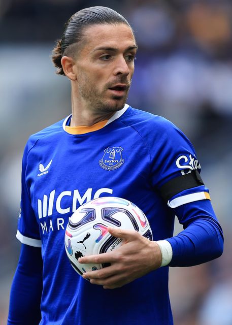 Jack Grealish of Everton controls ball during the Premier League match Everton vs Ipswich Town at Hill Dickinson Stadium, Liverpool, United Kingdom on 19 September 2026

(Photo by Jorge Horsted/News Images)