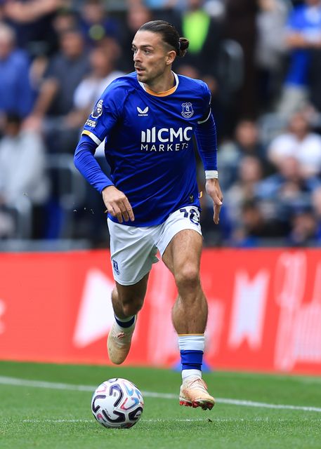 Jack Grealish of Everton controls ball during the Premier League match Everton vs Ipswich Town at Hill Dickinson Stadium, Liverpool, United Kingdom on 19 September 2026

(Photo by Jorge Horsted/News Images)