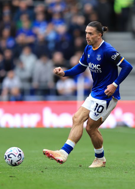 Jack Grealish of Everton controls ball during the Premier League match Everton vs Ipswich Town at Hill Dickinson Stadium, Liverpool, United Kingdom on 19 September 2026

(Photo by Jorge Horsted/News Images)