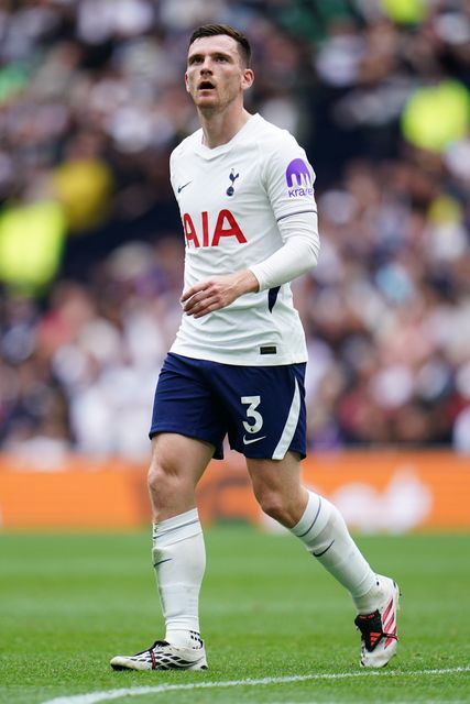 Andrew Robertson of Tottenham Hotspur uring the Premier League match Tottenham Hotspur vs Aston Villa at Tottenham Hotspur Stadium, London, United Kingdom on 19 September 2026

(Photo by Harvey Murphy/News Images)