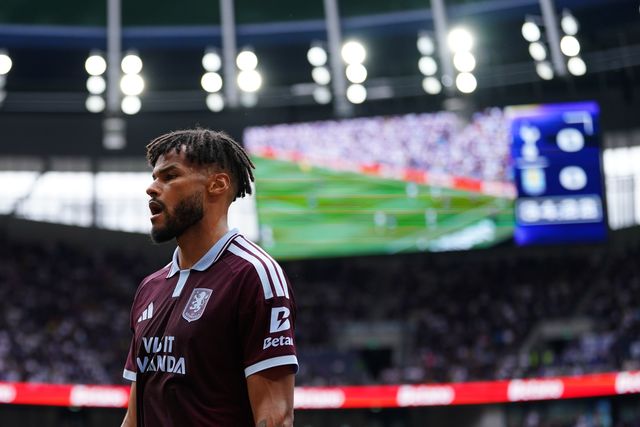 Tyrone Mings of Aston Villa during the Premier League match Tottenham Hotspur vs Aston Villa at Tottenham Hotspur Stadium, London, United Kingdom on 19 September 2026

(Photo by Harvey Murphy/News Images)