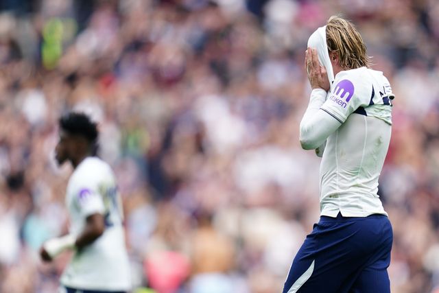 James Maddison of Tottenham Hotspur at full time during the Premier League match Tottenham Hotspur vs Aston Villa at Tottenham Hotspur Stadium, London, United Kingdom on 19 September 2026

(Photo by Harvey Murphy/News Images)