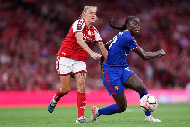 during the Women's Super League match Arsenal vs Manchester United at Emirates, London, United Kingdom on 19 September 2026

(Photo by Harvey Murphy/News Images)