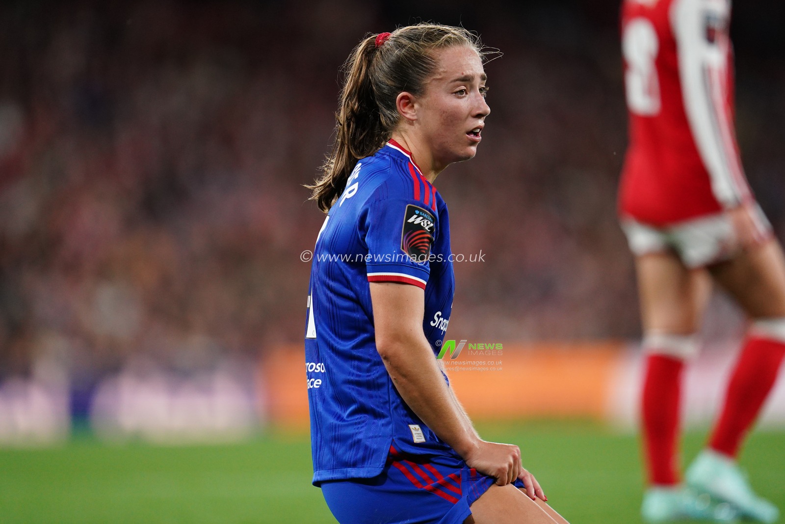 Maya Le Tissier of Manchester United at full time during the Women's Super League match Arsenal vs Manchester United at Emirates, London, United Kingdom on 19 September 2026

(Photo by Harvey Murphy/News Images)