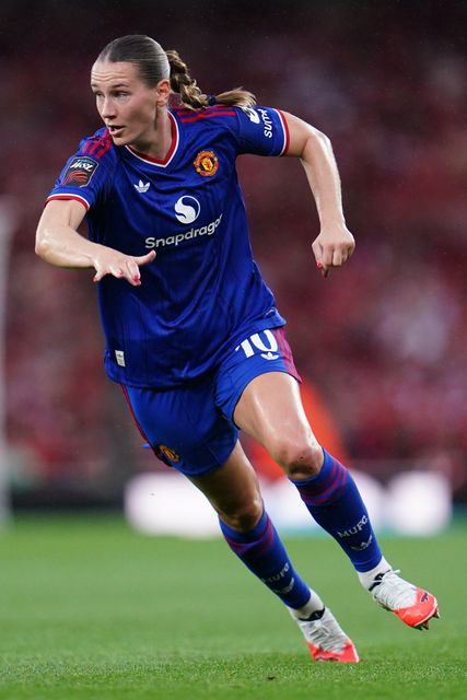 Elisabeth Terland of Manchester United during the Women's Super League match Arsenal vs Manchester United at Emirates, London, United Kingdom on 19 September 2026

(Photo by Harvey Murphy/News Images)