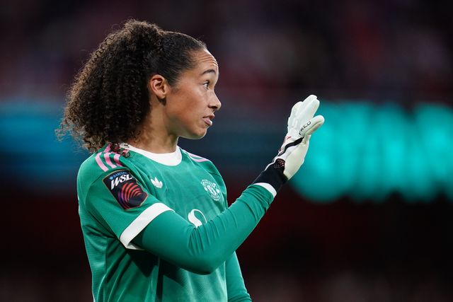 Phallon Tullis-Joyce of Manchester unitedduring the Women's Super League match Arsenal vs Manchester United at Emirates, London, United Kingdom on 19 September 2026

(Photo by Harvey Murphy/News Images)