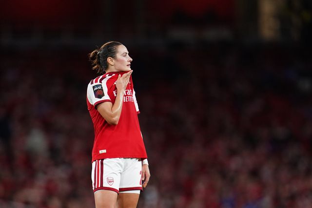 Emily Fox of Arsenal during the Women's Super League match Arsenal vs Manchester United at Emirates, London, United Kingdom on 19 September 2026

(Photo by Harvey Murphy/News Images)