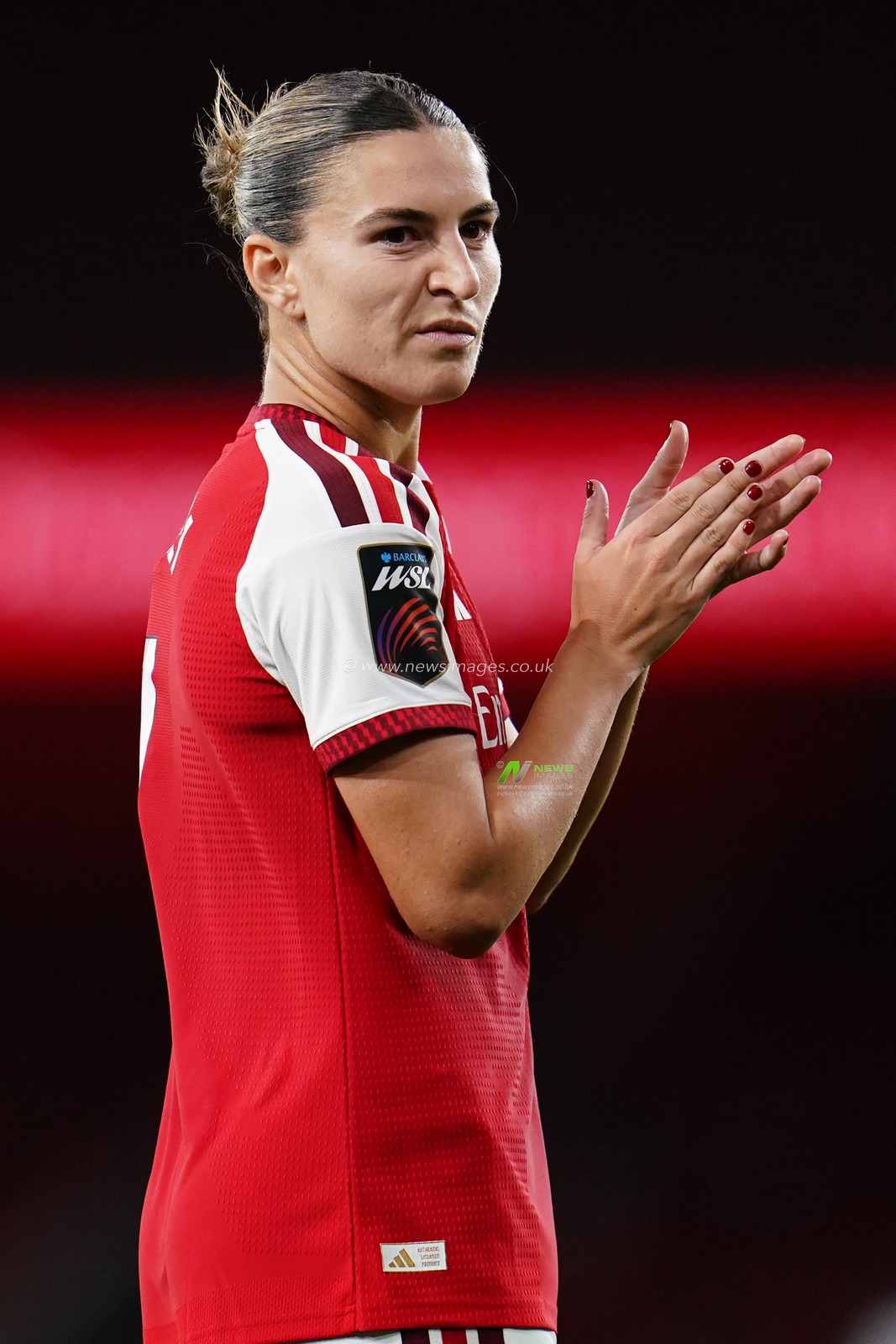 Steph Catley of Arsenal during the Women's Super League match Arsenal vs Manchester United at Emirates, London, United Kingdom on 19 September 2026

(Photo by Harvey Murphy/News Images)