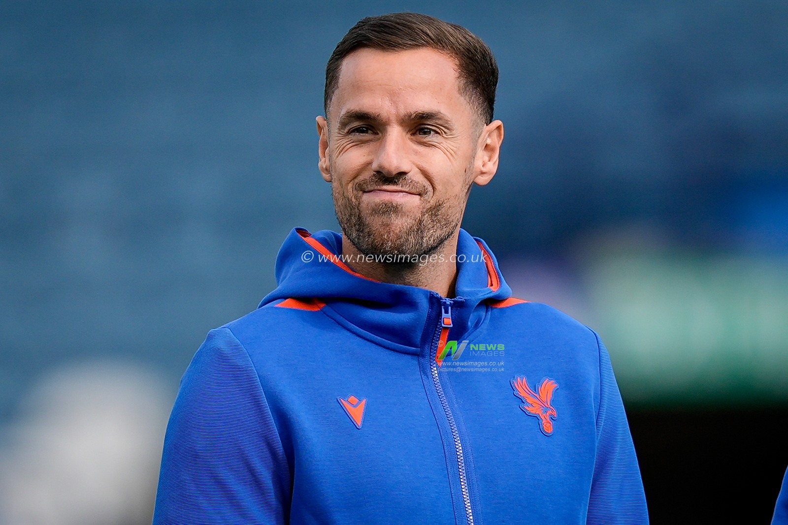 Dwight McNeil of Crystal Palace inspects the pitch prior to kick off during the Premier League match Leeds United vs Crystal Palace at Elland Road, Leeds, United Kingdom on 20 September 2026

(Photo by Maynard Manyowa/News Images)