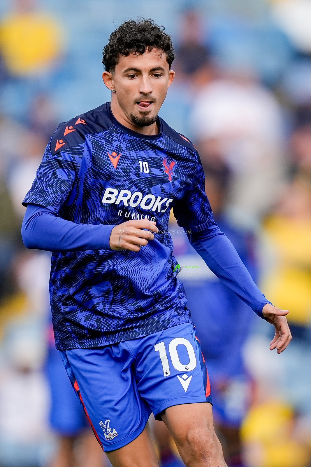 Yeremi Pino of Crystal Palace in the pregame warmup session  during the Premier League match Leeds United vs Crystal Palace at Elland Road, Leeds, United Kingdom on 20 September 2026

(Photo by Maynard Manyowa/News Images)