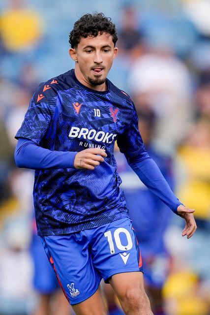 Yeremi Pino of Crystal Palace in the pregame warmup session  during the Premier League match Leeds United vs Crystal Palace at Elland Road, Leeds, United Kingdom on 20 September 2026

(Photo by Maynard Manyowa/News Images)