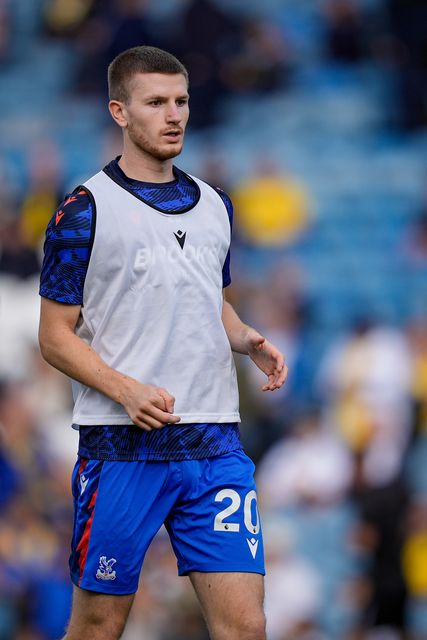 Adam Wharton of Crystal Palace in the pregame warmup session  during the Premier League match Leeds United vs Crystal Palace at Elland Road, Leeds, United Kingdom on 20 September 2026

(Photo by Maynard Manyowa/News Images)
