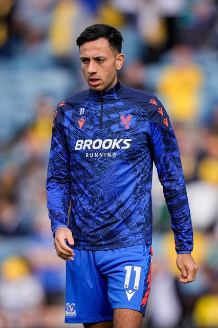 Dwight McNeil of Crystal Palace in the pregame warmup session  during the Premier League match Leeds United vs Crystal Palace at Elland Road, Leeds, United Kingdom on 20 September 2026

(Photo by Maynard Manyowa/News Images)