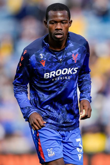 Tyrick Mitchell of Crystal Palace in the pregame warmup session  during the Premier League match Leeds United vs Crystal Palace at Elland Road, Leeds, United Kingdom on 20 September 2026

(Photo by Maynard Manyowa/News Images)
