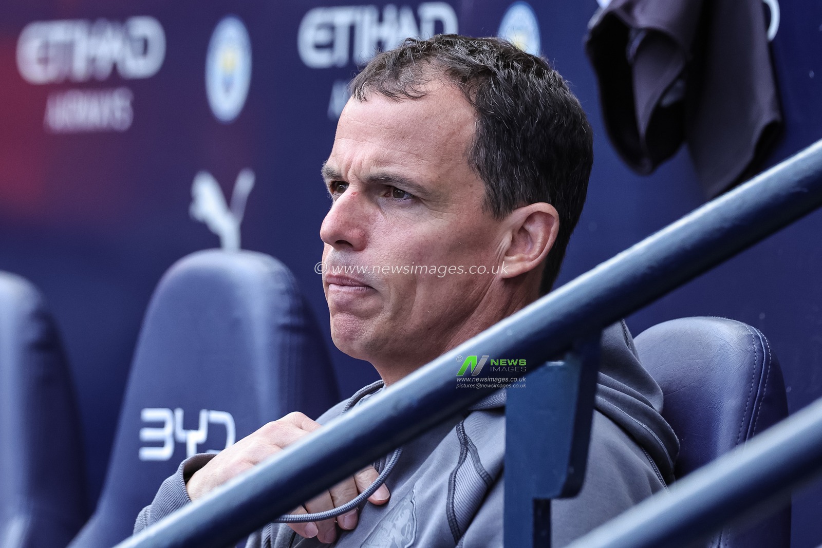 Regis Le Bris manager of Sunderland during the Premier League match Manchester City vs Sunderland at Etihad Stadium, Manchester, United Kingdom on 20 September 2026

(Photo by Mark Cosgrove/News Images)