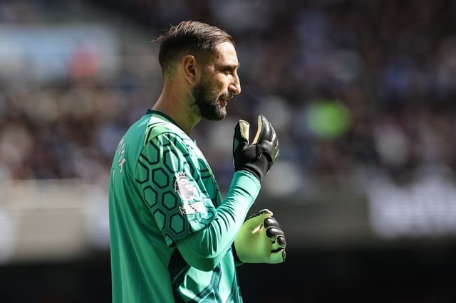 Manchester City goalkeeper Gianluigi Donnarumma during the Premier League match Manchester City vs Sunderland at Etihad Stadium, Manchester, United Kingdom on 20 September 2026

(Photo by Mark Cosgrove/News Images)