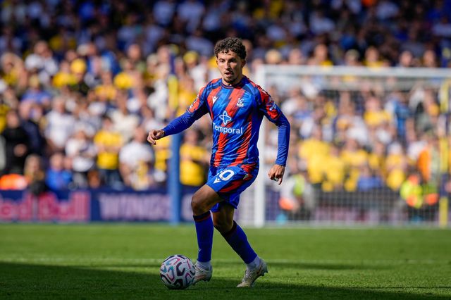 Yeremi Pino of Crystal Palace makes a run with the ball  during the Premier League match Leeds United vs Crystal Palace at Elland Road, Leeds, United Kingdom on 20 September 2026

(Photo by Maynard Manyowa/News Images)