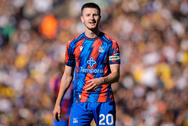 Adam Wharton of Crystal Palace in action during the Premier League match Leeds United vs Crystal Palace at Elland Road, Leeds, United Kingdom on 20 September 2026

(Photo by Maynard Manyowa/News Images)