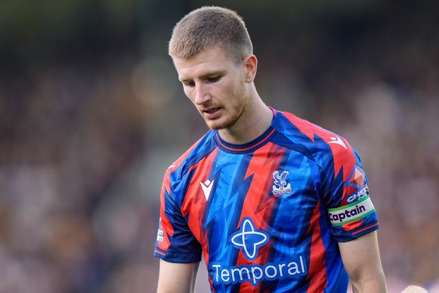 Adam Wharton of Crystal Palace in action during the Premier League match Leeds United vs Crystal Palace at Elland Road, Leeds, United Kingdom on 20 September 2026

(Photo by Maynard Manyowa/News Images)