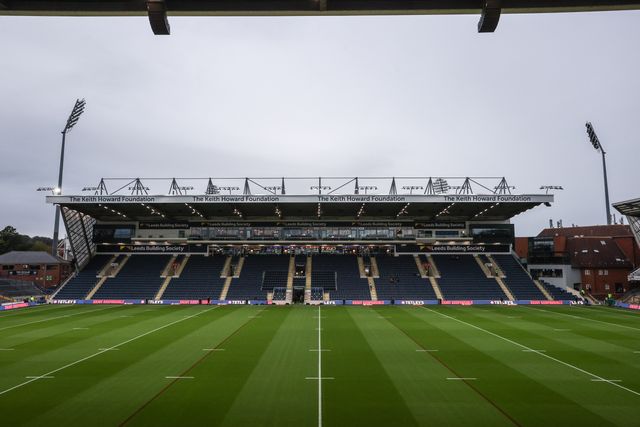 A general view of Headingley Stadium ahead of the Betfred Super League Play-off Semi-Final match Leeds Rhinos vs Warrington Wolves at AMT Headingley Stadium, Leeds, United Kingdom on 25 September 2026

(Photo by Alfie Cosgrove/News Images)