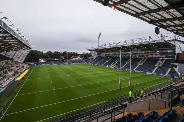 A general view of Headingley Stadium ahead of the Betfred Super League Play-off Semi-Final match Leeds Rhinos vs Warrington Wolves at AMT Headingley Stadium, Leeds, United Kingdom on 25 September 2026

(Photo by Alfie Cosgrove/News Images)