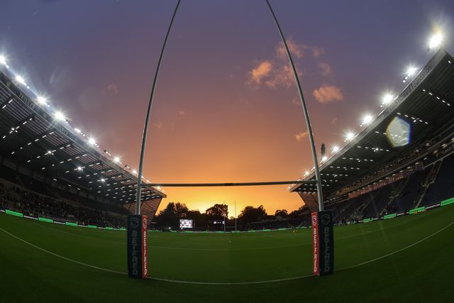 The sun sets over Headingley during the Betfred Super League Play-off Semi-Final match Leeds Rhinos vs Warrington Wolves at AMT Headingley Stadium, Leeds, United Kingdom on 25 September 2026

(Photo by Mark Cosgrove/News Images)