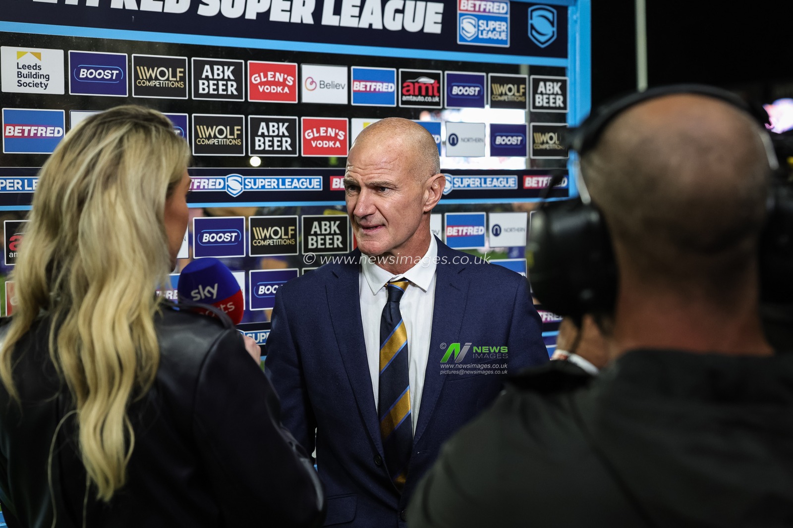 Brad Arthur manager of Leeds Rhinos during the Betfred Super League Play-off Semi-Final match Leeds Rhinos vs Warrington Wolves at AMT Headingley Stadium, Leeds, United Kingdom on 25 September 2026

(Photo by Mark Cosgrove/News Images)