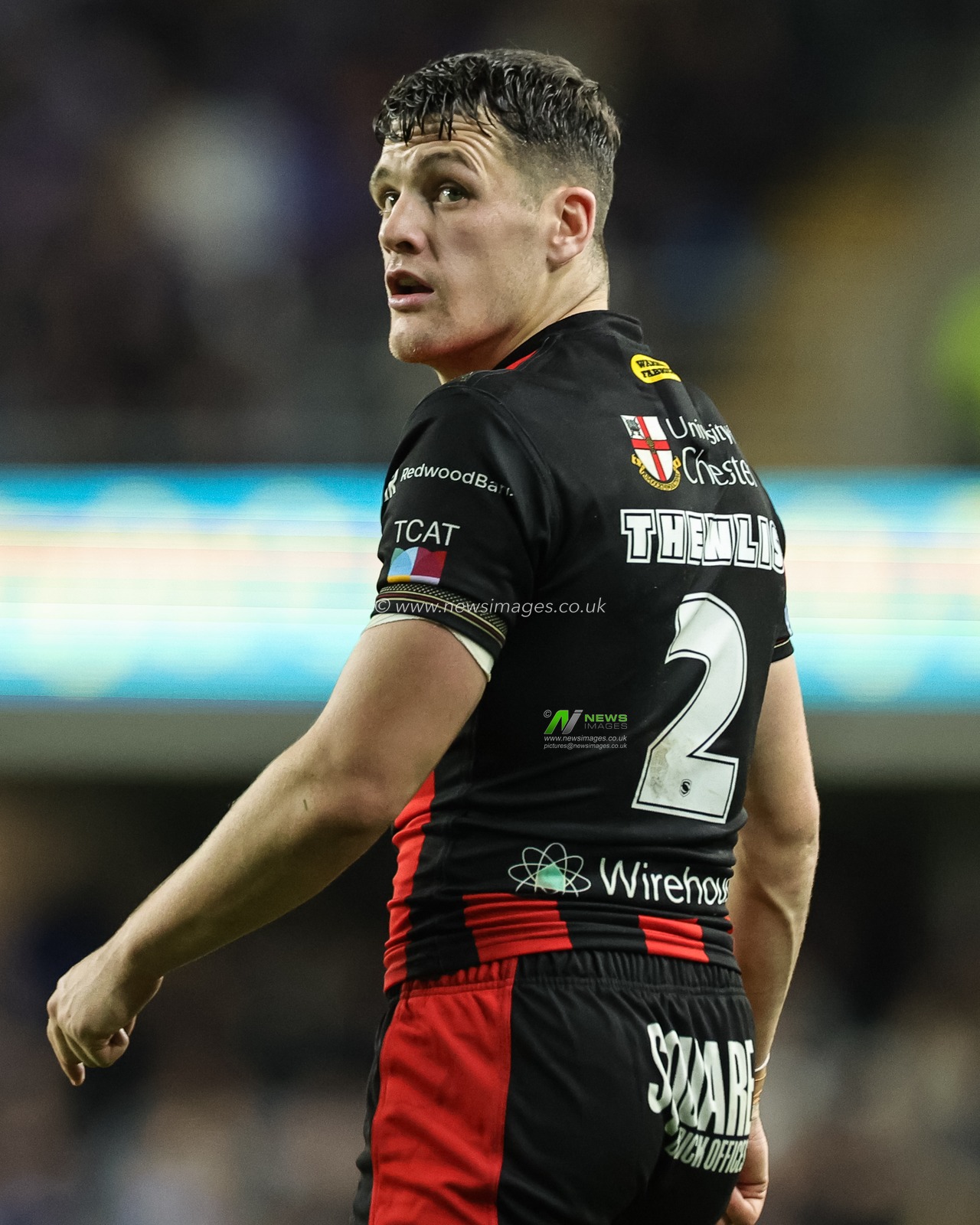 Josh Thewlis of Warrington Wolves during the Betfred Super League Play-off Semi-Final match Leeds Rhinos vs Warrington Wolves at AMT Headingley Stadium, Leeds, United Kingdom on 25 September 2026

(Photo by Mark Cosgrove/News Images)