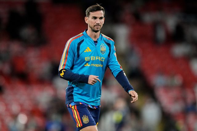 Fabián Ruiz of Spain in the pregame warmup session  during the UEFA Nations League match England vs Spain at Wembley Stadium, London, United Kingdom on 26 September 2026

(Photo by Maynard Manyowa/News Images)