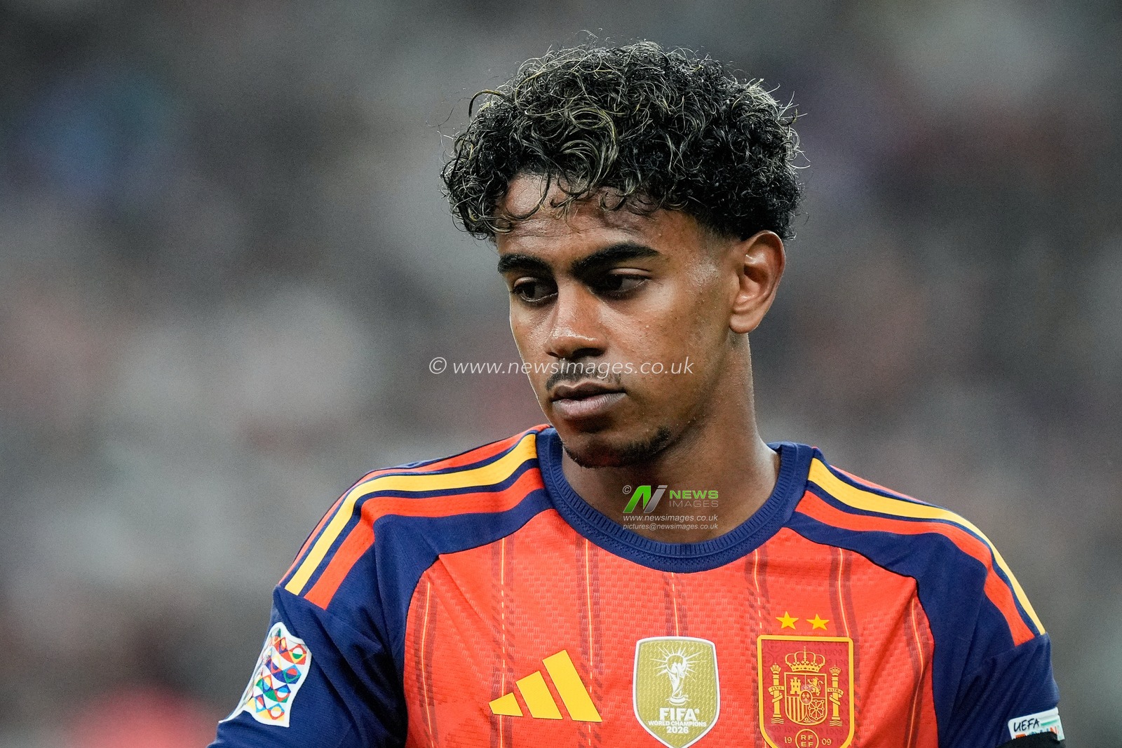 Lamine Yamal of Spain during the UEFA Nations League match England vs Spain at Wembley Stadium, London, United Kingdom on 26 September 2026

(Photo by Maynard Manyowa/News Images)