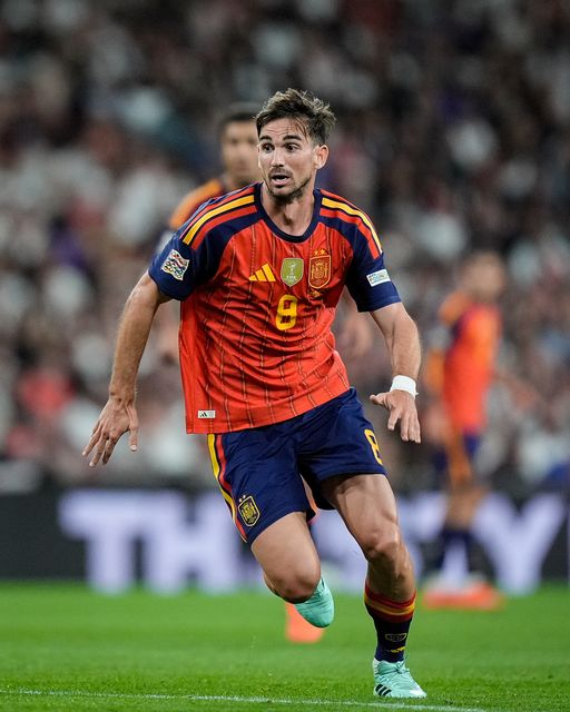 Fabián Ruiz of Spain in action during the UEFA Nations League match England vs Spain at Wembley Stadium, London, United Kingdom on 26 September 2026

(Photo by Maynard Manyowa/News Images)