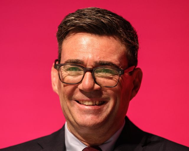 Prime Minister of the United Kingdom Andy Burnham smiles as the opening speech gets underway during the Labour Party Annual Conference 2026 at Convention Centre, Liverpool, United Kingdom on 27 September 2026

(Photo by Mark Cosgrove/News Images)