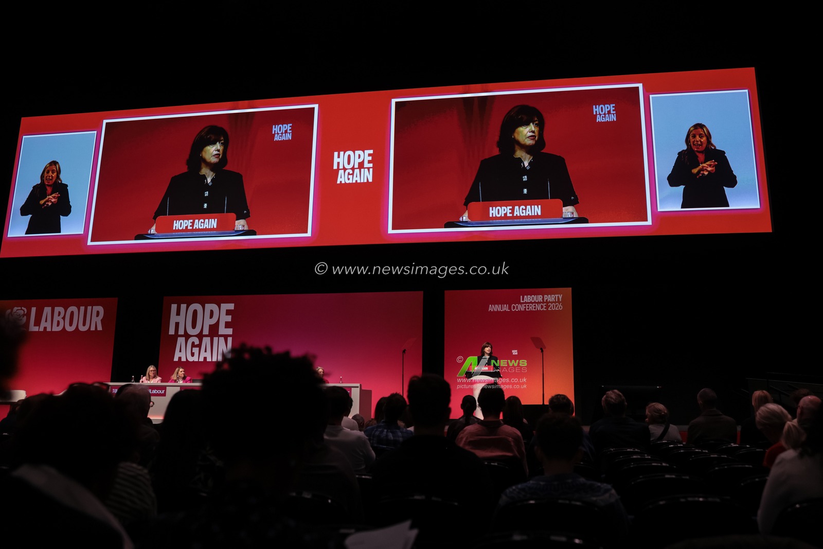 Deputy Leader of the Labour Party and Secretary of State for Education Lucy Powell MP speaks during the Labour Party Annual Conference 2026 at Convention Centre, Liverpool, United Kingdom on 27 September 2026

(Photo by Mark Cosgrove/News Images)