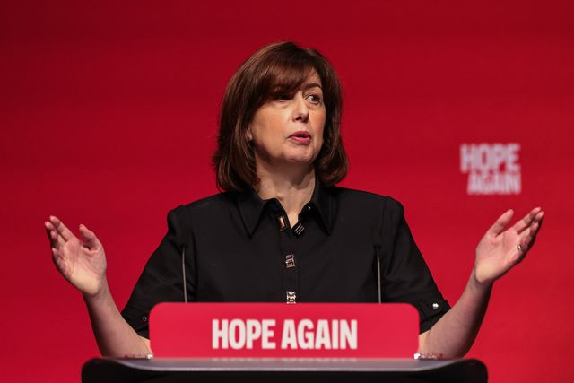 Deputy Leader of the Labour Party and Secretary of State for Education Lucy Powell MP speaks during the Labour Party Annual Conference 2026 at Convention Centre, Liverpool, United Kingdom on 27 September 2026

(Photo by Mark Cosgrove/News Images)