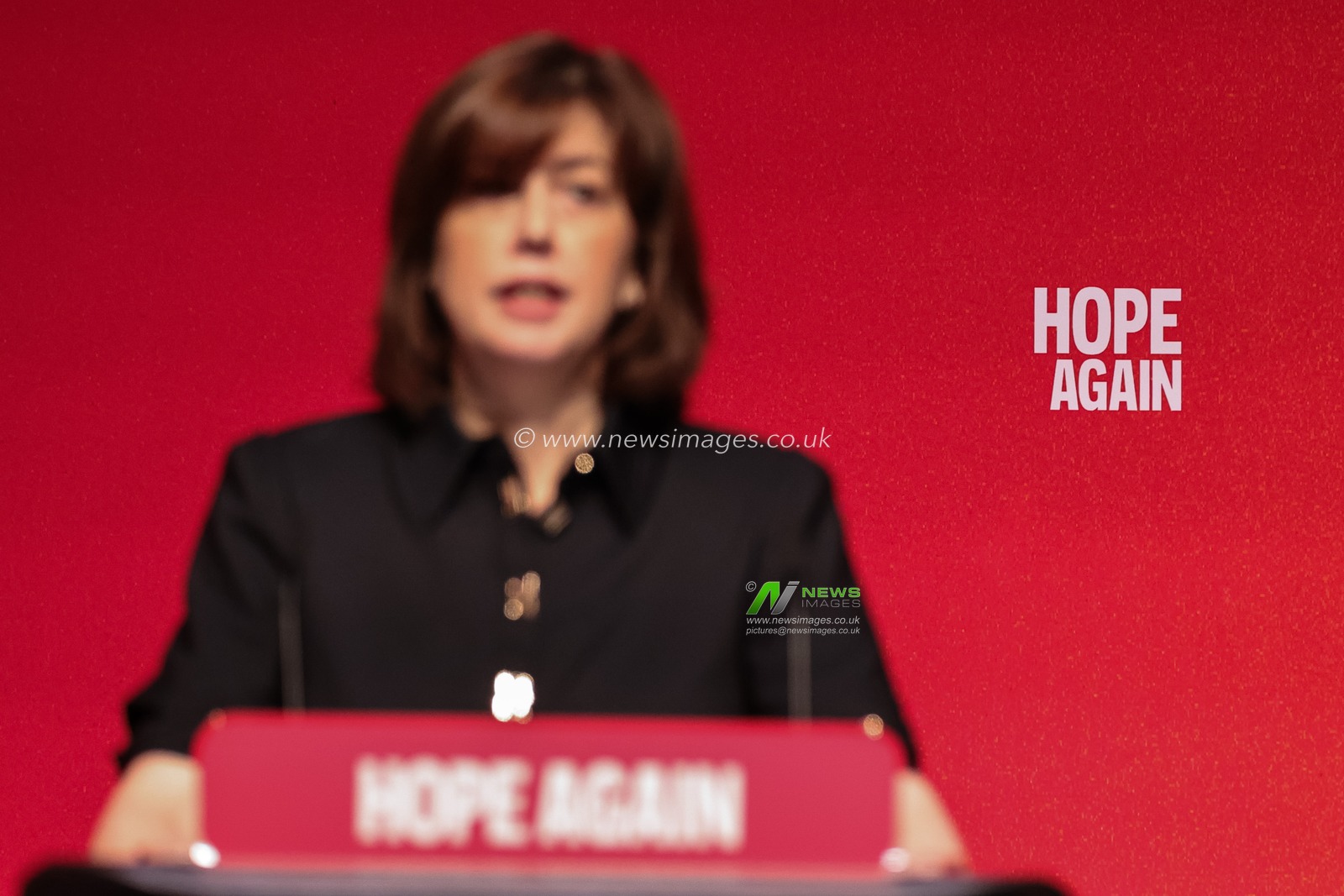 Hope Again - Deputy Leader of the Labour Party and Secretary of State for Education Lucy Powell MP speaks during the Labour Party Annual Conference 2026 at Convention Centre, Liverpool, United Kingdom on 27 September 2026

(Photo by Mark Cosgrove/News Images)