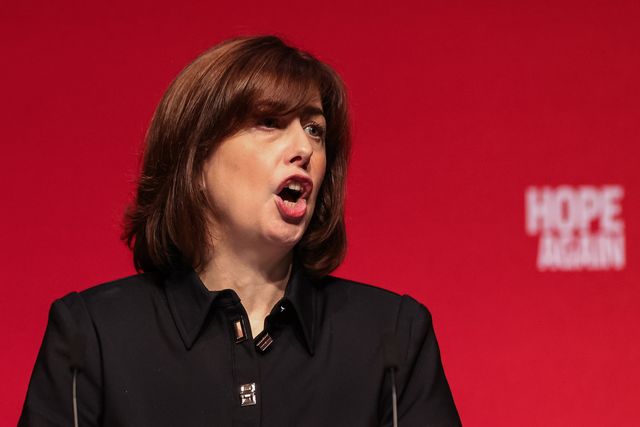 Deputy Leader of the Labour Party and Secretary of State for Education Lucy Powell MP speaks during the Labour Party Annual Conference 2026 at Convention Centre, Liverpool, United Kingdom on 27 September 2026

(Photo by Mark Cosgrove/News Images)