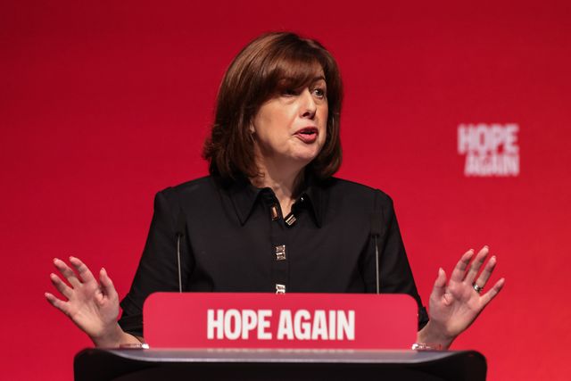 Deputy Leader of the Labour Party and Secretary of State for Education Lucy Powell MP speaks during the Labour Party Annual Conference 2026 at Convention Centre, Liverpool, United Kingdom on 27 September 2026

(Photo by Mark Cosgrove/News Images)